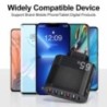 65W USB töltő PD gyorstöltő 4 portos mobiltelefon töltő Xiaomi iPhone Samsung Huawei Quick Charge 3.0 gyors fali töltőhöz