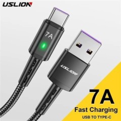 7A USB Type C kábel vezeték Samsung S22 S20 Xiaomi mi 12 mobiltelefonhoz gyorstöltő USB C kábel C típusú töltő adatkábel kábelek