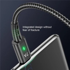 7A USB Type C kábel vezeték Samsung S22 S20 Xiaomi mi 12 mobiltelefonhoz gyorstöltő USB C kábel C típusú töltő adatkábel kábelek