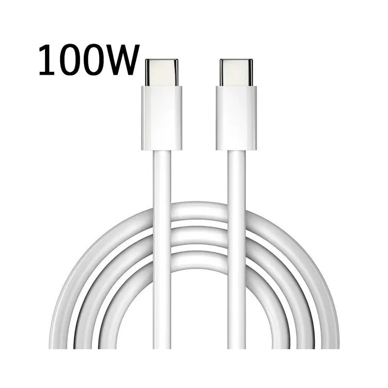 PD 100W 60W USB C-C típusú USB-kábel Gyorstöltő adatkábel Huawei Samsung Xiaomi Macbook iPad adatvonalhoz C-típushoz C-típushoz