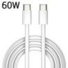 PD 100W 60W USB C-C típusú USB-kábel Gyorstöltő adatkábel Huawei Samsung Xiaomi Macbook iPad adatvonalhoz C-típushoz C-típushoz