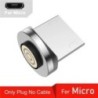 USLION 540 Rotate 5A mágneses kábel Gyorstöltő Micro USB Type C kábel iPhone Xiaomi mágneses töltő vezetékes kábel USB kábel