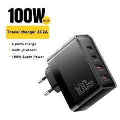 Essager 100 W GaN USB Type C Caricabatterie PD QC Quick Charge 4.0 3.0 Type C Ricarica Rapida iPhone 14 13 12 Xiaomi Macbookon