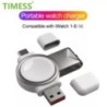 2 az 1-ben mágneses vezeték nélküli töltő Apple Watchhoz 9 8 7 6 5 4 SE Ultragyors töltőállomás USB-A/C hordozható töltő iWatchh