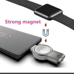 2 az 1-ben mágneses vezeték nélküli töltő Apple Watchhoz 9 8 7 6 5 4 SE Ultragyors töltőállomás USB-A/C hordozható töltő iWatchh