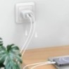 40 W USB C töltő Gyorstöltő Dual PD töltő C típusú gyorstöltő adapter iPhone Xiaomi Samsung Huawei telefonhoz