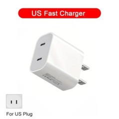 40 W USB C töltő Gyorstöltő Dual PD töltő C típusú gyorstöltő adapter iPhone Xiaomi Samsung Huawei telefonhoz