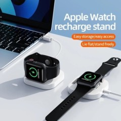 Összecsukható mini mágneses vezeték nélküli töltő Apple Watch sorozathoz 8 7 6 5 4 SE 3 2 iWatch Type C vezeték nélküli töltő Ap