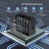 USB C töltő 45 W szupergyors töltő 3,28 láb C típusú kábel Gyorstöltő Android telefon töltő Samsung Galaxy S23 S22 Ultra készülé