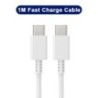 USB C töltő 45 W szupergyors töltő 3,28 láb C típusú kábel Gyorstöltő Android telefon töltő Samsung Galaxy S23 S22 Ultra készülé