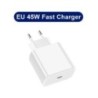 USB C töltő 45 W szupergyors töltő 3,28 láb C típusú kábel Gyorstöltő Android telefon töltő Samsung Galaxy S23 S22 Ultra készülé