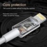 Eredeti 30 W-os PD gyorstöltő USB Type C - Lightning kábel Apple iPhone 14 13 12 11 töltő adatkábeles telefontartozékokhoz