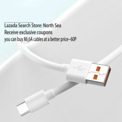 Eredeti Xiaomi 6A 120W USB C-típusú ultragyors töltőkábel Xiaomi Mi 13 12 Pro Realme POCO 12 Turbo gyorstöltő adatkábel