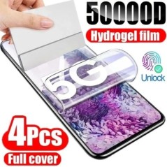 4db Hidrogél fólia Samsung Galaxy S20 S22 S21 Ultra S10 S9 S8 Plus FE képernyővédő fóliák Samsung Note 20 10 9 8 Plus S23U telef