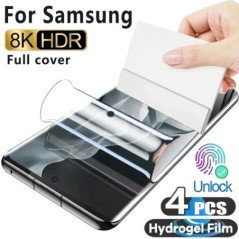 4db hidrogél fólia Samsung Galaxy S24 S23 S22 S21 S20 Ultra S23 S21 S20 FE S24 Plus képernyővédő fólia Samsung S24 Ultra készülé