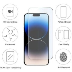 5db Edzett üveg iPhone 15 14 13 12 11 Pro Max képernyővédő fólia iPhone 12Mini 13Mini 7 8 Plus SE X XS XR 14Pro Glass készülékhe