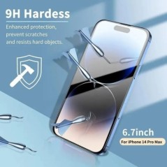 5db Edzett üveg iPhone 15 14 13 12 11 Pro Max képernyővédő fólia iPhone 12Mini 13Mini 7 8 Plus SE X XS XR 14Pro Glass készülékhe