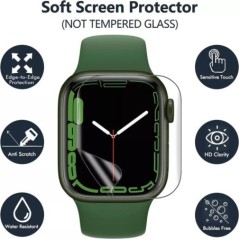 Hidrogél képernyővédő fólia Apple Watchhoz 9 8 7 6 SE 5 4 3 40MM 44MM 42MM 38MM Nem üveg iWatch 8 Ultra 41MM 45MM 49MM-hez