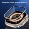 Edzett üveg Apple Watch Ultra 2 49 mm-es képernyővédő fólia fémkeret karcmentes az IWatch Series Ultra 49 mm-es tartozékaihoz