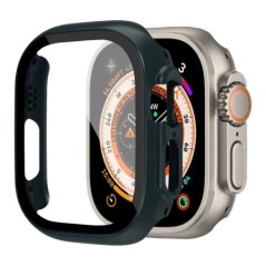 Borító Apple Watch Ultra Case 49mm Tartozékok PC Ütésálló lökhárító+edzett üveg képernyővédő fólia iwatch Series Ultra 2