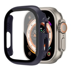 Borító Apple Watch Ultra Case 49mm Tartozékok PC Ütésálló lökhárító+edzett üveg képernyővédő fólia iwatch Series Ultra 2