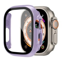 Borító Apple Watch Ultra Case 49mm Tartozékok PC Ütésálló lökhárító+edzett üveg képernyővédő fólia iwatch Series Ultra 2