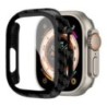 Borító Apple Watch Ultra Case 49mm Tartozékok PC Ütésálló lökhárító+edzett üveg képernyővédő fólia iwatch Series Ultra 2