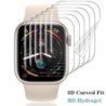 Képernyővédő fólia Apple Watchhoz 9 8 7 6 SE 5 Ultra puha hidrogél fólia iWatch sorozathoz 45MM 41MM 40MM 38MM 42MM 44MM 49MM