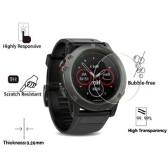 HD edzett üveg védőfólia Garmin Fenix 5 5S 6 6S 6X 7 7S 7X / Forerunner245 945 735 karcolásgátló karcolásgátló filmhez