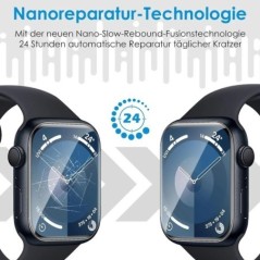 5 DB Hidrogél fólia Apple Watchhoz 5 6 SE 3 2 1 40MM 44MM 42MM 38MM képernyővédő fólia Apple Watch Ultra 49MM 7 8 9 41MM 45MM-he