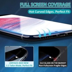 4 DB képernyővédő fólia edzett üveg Samsung Galaxy A54 A24 A34 A23 A33 A52 A52S A53 A73 A72 A51 A71 A42 védőüveghez