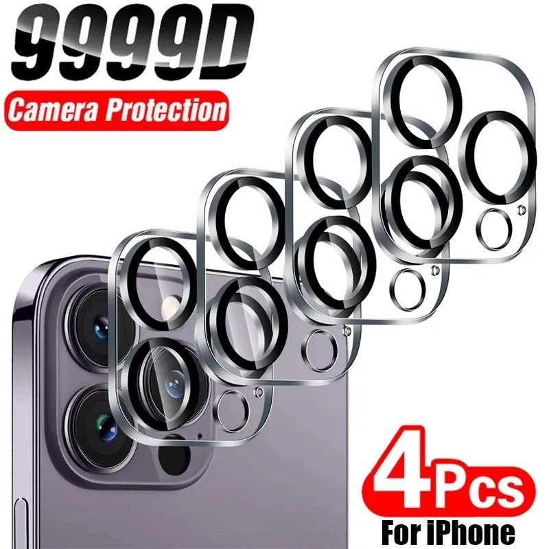 4 DB HD hátlapi kamera üvegvédők iPhone 13 11 12 14 Pro Max Lens védőüveghez iPhone 14 13 15 PRO MAX kamerafólián