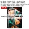 2 DB Hidrogél fólia Ipad Pro 11-hez 12.9 Air 4 5 1 Képernyővédő fólia Ipad Minihez 6 2 3 10.2 9.7 2022 2021 9 Genration Not Glas