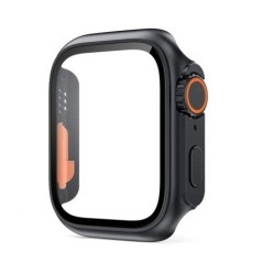 Üveg+tok Apple Watchhoz 44mm 45mm 41mm 40mm 42mm 38mm képernyővédő fólia csere Ultra lökhárító iWatch Series 8 7 SE 6 5 3