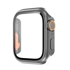 Üveg+tok Apple Watchhoz 44mm 45mm 41mm 40mm 42mm 38mm képernyővédő fólia csere Ultra lökhárító iWatch Series 8 7 SE 6 5 3