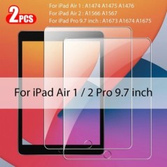 2db Edzett üveg képernyővédő fólia Ipad Air 5 4 3 2 Pro 11 2022 Mini 6 9 9. 10 10. generációs 10.2 9.7 2021 tartozékhoz