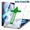 Auto Alignment Kit Edzett üveg Ipad Pro 11-hez 12,9 10 9 8 7 Air 5 4 3 2 Képernyővédő fólia Ipad Mini 6 5 4 Gen Th filmhez