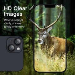 3D kamera lencsevédő iPhone 14 Plus 13 Pro Max 12 Mini iPhone14 14Pro 13Pro 12Pro 14Plus edzett üveg védőburkolathoz