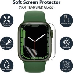 Hidrogél fólia Apple Watchhoz 9 5 6 SE 3 2 1 40MM 44MM 42MM 38MM képernyővédő fólia Apple Watch Ultra 49MM 7 8 41MM 45MM-hez