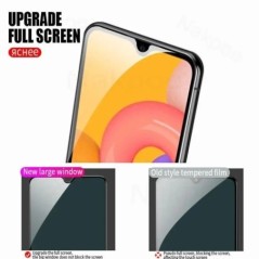 9D edzett üveg Samsung Galaxy A04 A04S A04E A03 A13 A23 A33 A53 A73 képernyővédő fólia F13 F23 M13 M23 M33 M53 üvegfólia