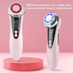 EMS Arcmasszírozó LED Fényterápia Sonic Ion Vibrációs Bőrfeszesítő Arc Lifting Anti Wrinkle Beauty Device Bőrápoló eszköz