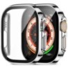 Képernyővédő fólia Apple Watch Case Ultra 2 49mm tartozékokhoz Borító Edzett üveg iWatch series 9 8 SE 7 4 45mm 41mm 44mm 40mm