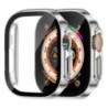 Képernyővédő fólia Apple Watch Case Ultra 2 49mm tartozékokhoz Borító Edzett üveg iWatch series 9 8 SE 7 4 45mm 41mm 44mm 40mm