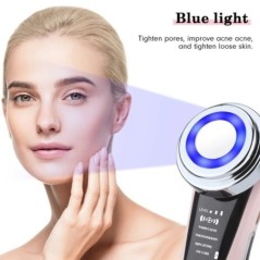 EMS Arcmasszírozó LED Fényterápia Sonic Ion Vibrációs Bőrfeszesítő Arc Lifting Anti Wrinkle Beauty Device Bőrápoló eszköz