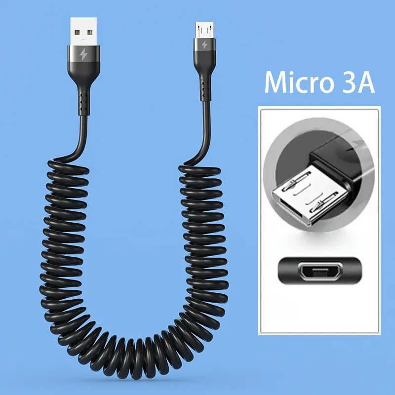 3 az 1-ben 66 W-os gyorstöltő kábel C típusú kábel Micro USB kábel iPhone töltőkábel Samsung Xiaomi Huawei töltőkábelhez