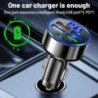 5 portos USB autós töltő 250 W gyors 7A mini gyorstöltés iPhone 11 Xiaomi Huawei mobiltelefon töltő adapter autóba