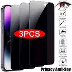 3 DB Privacy képernyővédő fólia iPhone 14 PRO MAX Anti-Spy üveghez iPhone 13 12 11 XS Max XR 7 8 Plus SE 2022 edzett üveghez