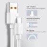 Eredeti Xiaomi 6A USB Type C kábel töltő 120w Turbo Tipo gyorstöltés Mi 13 12 11 10 Pro ultra Poco x3 Redmi Note K50 40