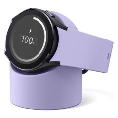 Kompatibilis a Samsung Galaxy Watch 5 töltőállvánnyal 40 44 46mm Galaxy Watch3 4 5 Pro Charger szilikon állvánnyal 45mm