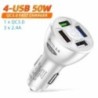 AIXXCO 3 portos USB autós töltő 12V gyorstöltő 3.0 gyors autós szivargyújtó Samsung Huawei Xiaomi iphone töltő QC 3.0 készülékhe